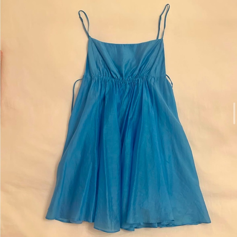Splash Dress with ties on sides